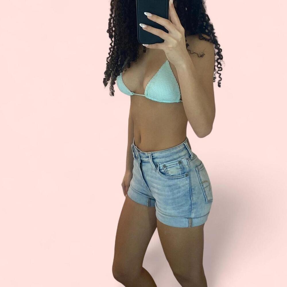 American eagle denim summer shorts